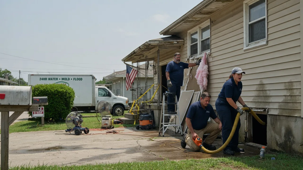 Water Damage Repair in La Fayette, GA near me